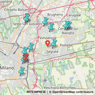 Mappa Via Giorgio Amendola, 20054 Segrate MI, Italia (4.51)