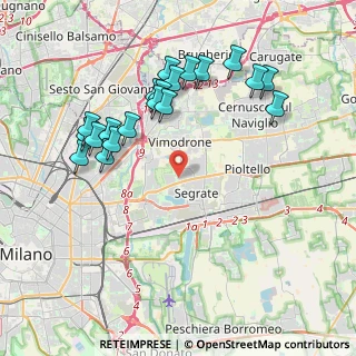 Mappa Via Giorgio Amendola, 20054 Segrate MI, Italia (4.134)