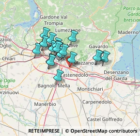 Mappa 25129 Buffalora BS, Italia (10.42895)
