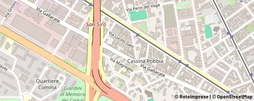 Mappa Milan