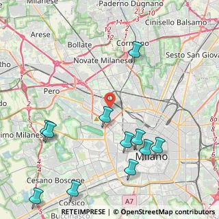 Mappa Via Cesare Ajraghi, 20156 Milano MI, Italia (5.26636)