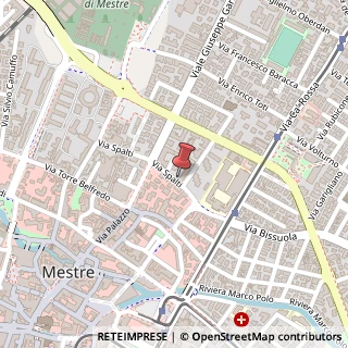 Mappa Via Spalti, 47, 30173 Venezia, Venezia (Veneto)