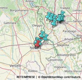 Mappa Via Monte Grappa, 28062 Cameri NO, Italia (12.01588)