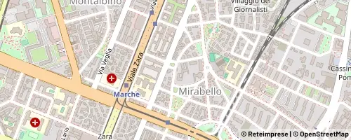 Mappa Milano