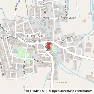 Mappa Via Vittorio Emanuele II, 23, 24040 Fornovo San Giovanni, Bergamo (Lombardia)