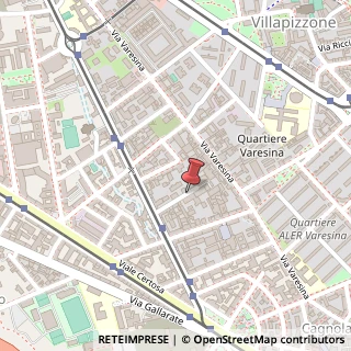 Mappa Via Privata Battista De Rolandi, 12, 20156 Milano, Milano (Lombardia)