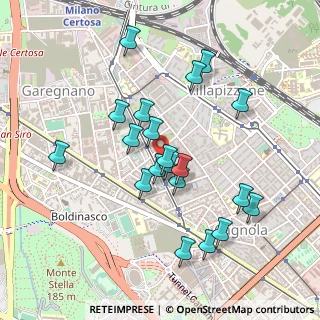 Mappa Via Baldo degli Ubaldi, 20156 Milano MI, Italia (0.4395)