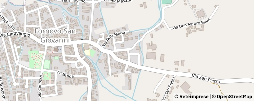 Mappa Fornovo San Giovanni