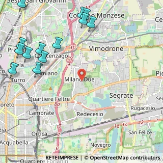 Mappa Segrate, 20054 Milano MI, Italia (3.06)