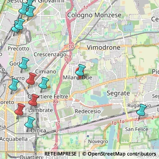 Mappa Segrate, 20054 Milano MI, Italia (3.47714)