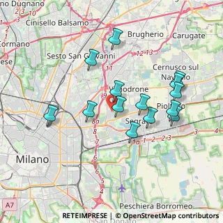Mappa Segrate, 20054 Milano MI, Italia (3.48429)