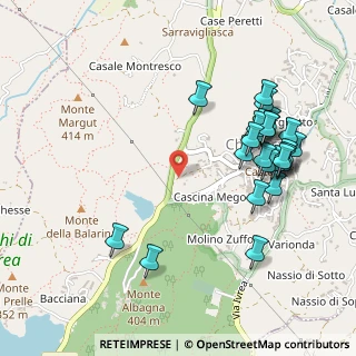 Mappa SP 74, 10010 Chiaverano TO, Italia (0.556)
