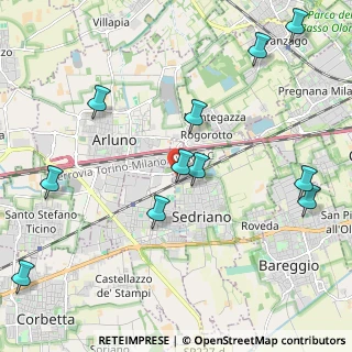 Mappa Via Pasteur, 20018 Sedriano MI, Italia (2.5)