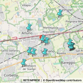 Mappa Via Pasteur, 20018 Sedriano MI, Italia (2.27231)