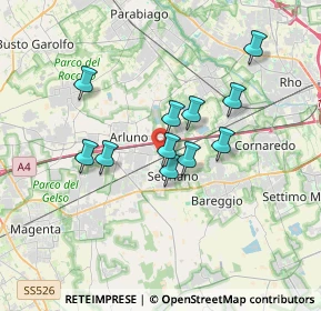 Mappa Via Pasteur, 20018 Sedriano MI, Italia (2.79545)