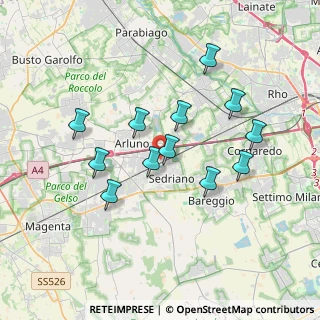 Mappa Via Pasteur, 20018 Sedriano MI, Italia (3.265)
