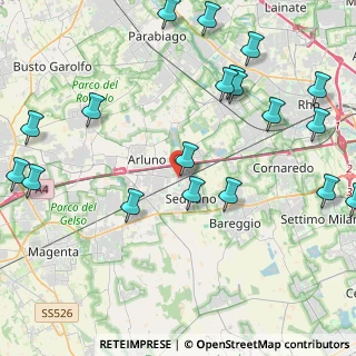 Mappa Via Pasteur, 20018 Sedriano MI, Italia (5.6125)