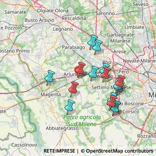Mappa Via Pasteur, 20018 Sedriano MI, Italia (7.28875)