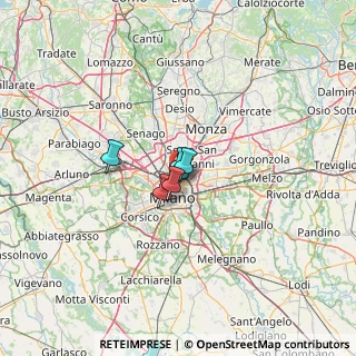 Mappa Via Gianni Caproni, 20125 Milano MI, Italia (25.29364)