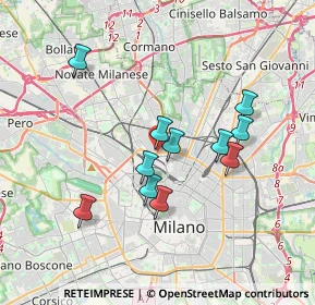 Mappa Viale Edoardo Jenner, 20158 Milano MI, Italia (3.12091)