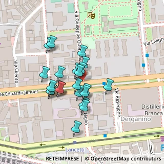 Mappa Viale Edoardo Jenner, 20158 Milano MI, Italia (0.08261)