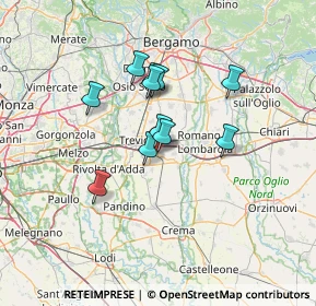 Mappa Via Cristoforo Ferrari, 24043 Caravaggio BG, Italia (10.25818)