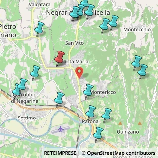 Mappa Via C. Montanari, 37020 Negrar di Valpolicella VR, Italia (2.797)
