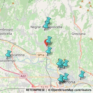 Mappa Via C. Montanari, 37020 Negrar di Valpolicella VR, Italia (5.16917)