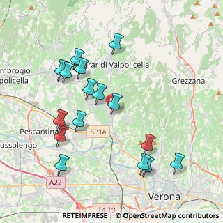 Mappa Via C. Montanari, 37020 Negrar di Valpolicella VR, Italia (4.13313)