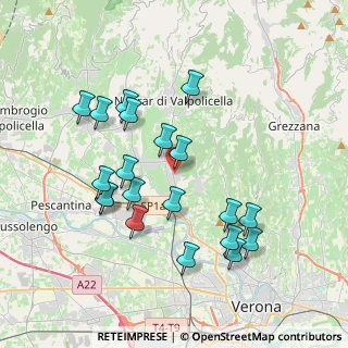 Mappa Via C. Montanari, 37020 Negrar di Valpolicella VR, Italia (3.7415)