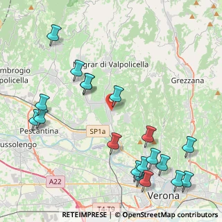 Mappa Via C. Montanari, 37020 Negrar di Valpolicella VR, Italia (5.26895)