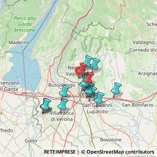 Mappa Via C. Montanari, 37020 Negrar di Valpolicella VR, Italia (11.61375)