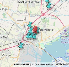 Mappa Via Volturno, 30174 Venezia VE, Italia (3.01167)
