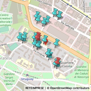 Mappa Via Sem Benelli, 20151 Milano MI, Italia (0.20417)