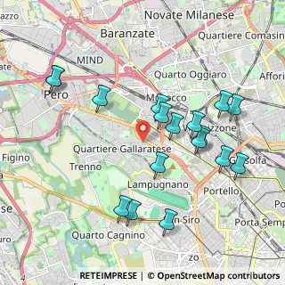 Mappa Via Sem Benelli, 20151 Milano MI, Italia (2.03647)