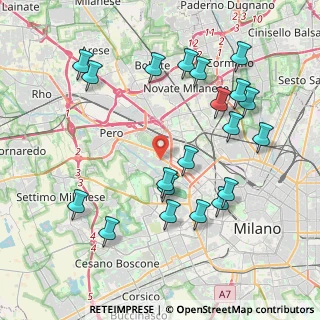 Mappa Via Sem Benelli, 20151 Milano MI, Italia (4.3355)