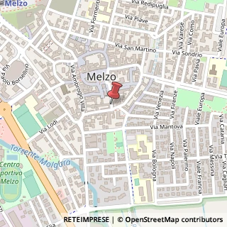 Mappa Via Sant'Antonio, 20066 Melzo MI, Italia, 20066 Melzo, Milano (Lombardia)