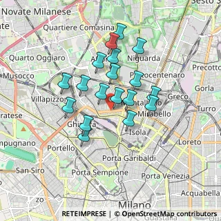 Mappa Viale Edoardo Jenner, 20159 Milano MI, Italia (1.435)