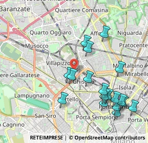 Mappa Via Francesco Ardissone, 20155 Milano MI, Italia (2.20056)