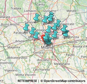 Mappa Via Francesco Ardissone, 20155 Milano MI, Italia (9.588)