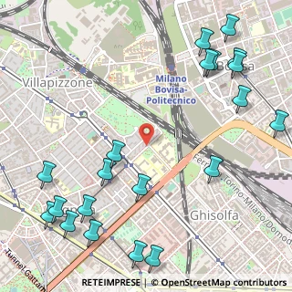 Mappa Via Francesco Ardissone, 20155 Milano MI, Italia (0.753)