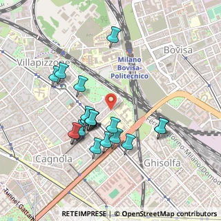 Mappa Via Francesco Ardissone, 20155 Milano MI, Italia (0.4295)