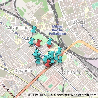 Mappa Via Francesco Ardissone, 20155 Milano MI, Italia (0.3575)