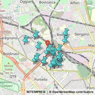 Mappa Via Francesco Ardissone, 20155 Milano MI, Italia (0.764)