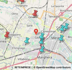 Mappa Via Pirano, 30174 Venezia VE, Italia (2.46)