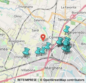 Mappa Via Pirano, 30174 Venezia VE, Italia (1.85313)