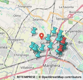 Mappa Via Pirano, 30174 Venezia VE, Italia (1.652)
