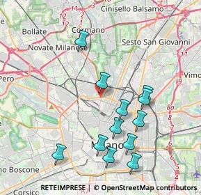 Mappa MM3 Maciachini, 20159 Milano MI, Italia (3.99167)