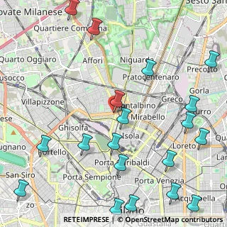 Mappa MM3 Maciachini, 20159 Milano MI, Italia (2.96316)
