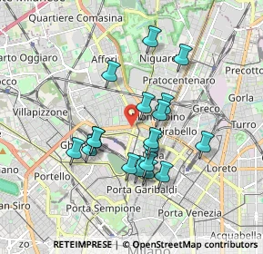 Mappa MM3 Maciachini, 20159 Milano MI, Italia (1.51778)